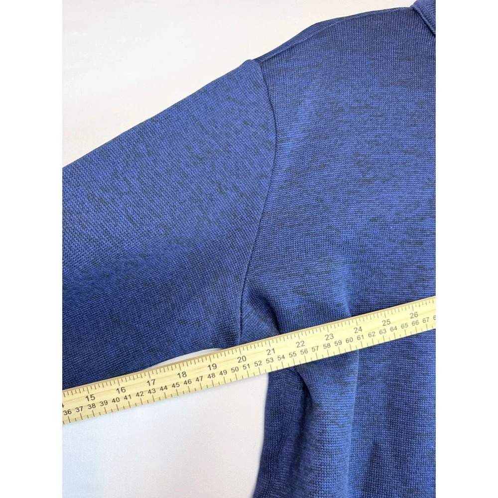Coofandy Men's Size Large Blue Button Up Sweater/Sweatshirt